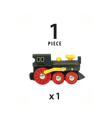BRIO World Train - Old Steam Engine