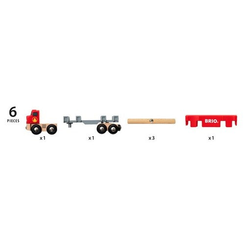 BRIO World Vehicle - Lumber Truck
