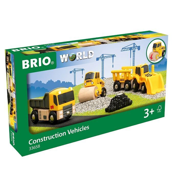 BRIO World Vehicle - Construction Vehicles 5pc