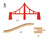 BRIO World Bridge - Double Suspension Bridge