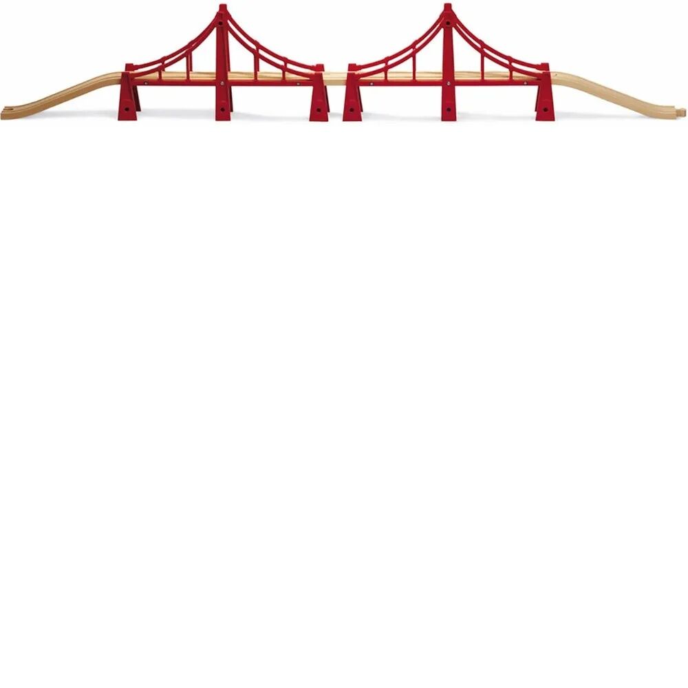 BRIO World Bridge - Double Suspension Bridge