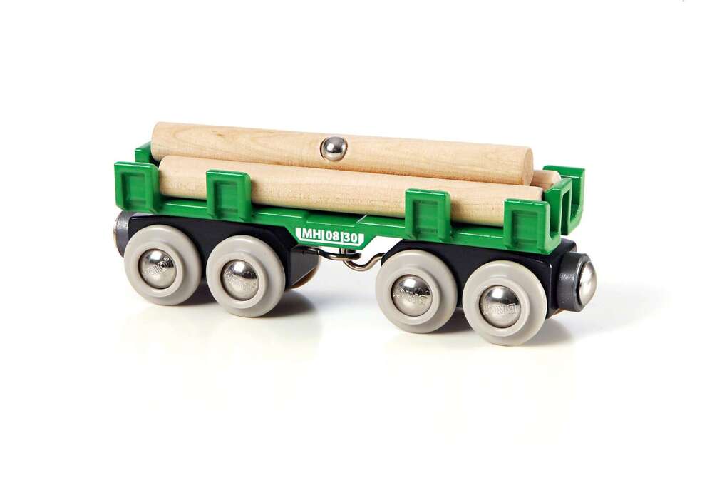 BRIO World Vehicle - Lumber Loading Wagon