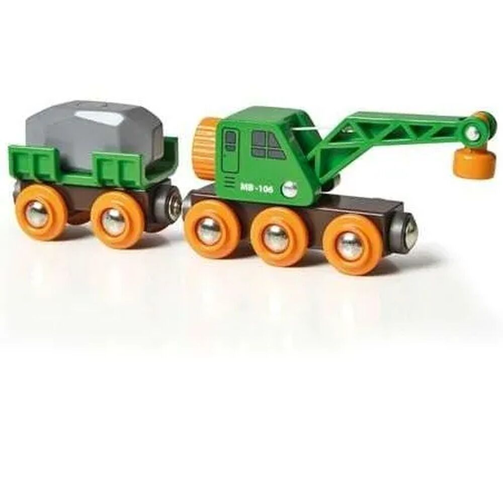 BRIO World Vehicle - Clever Crane Wagon