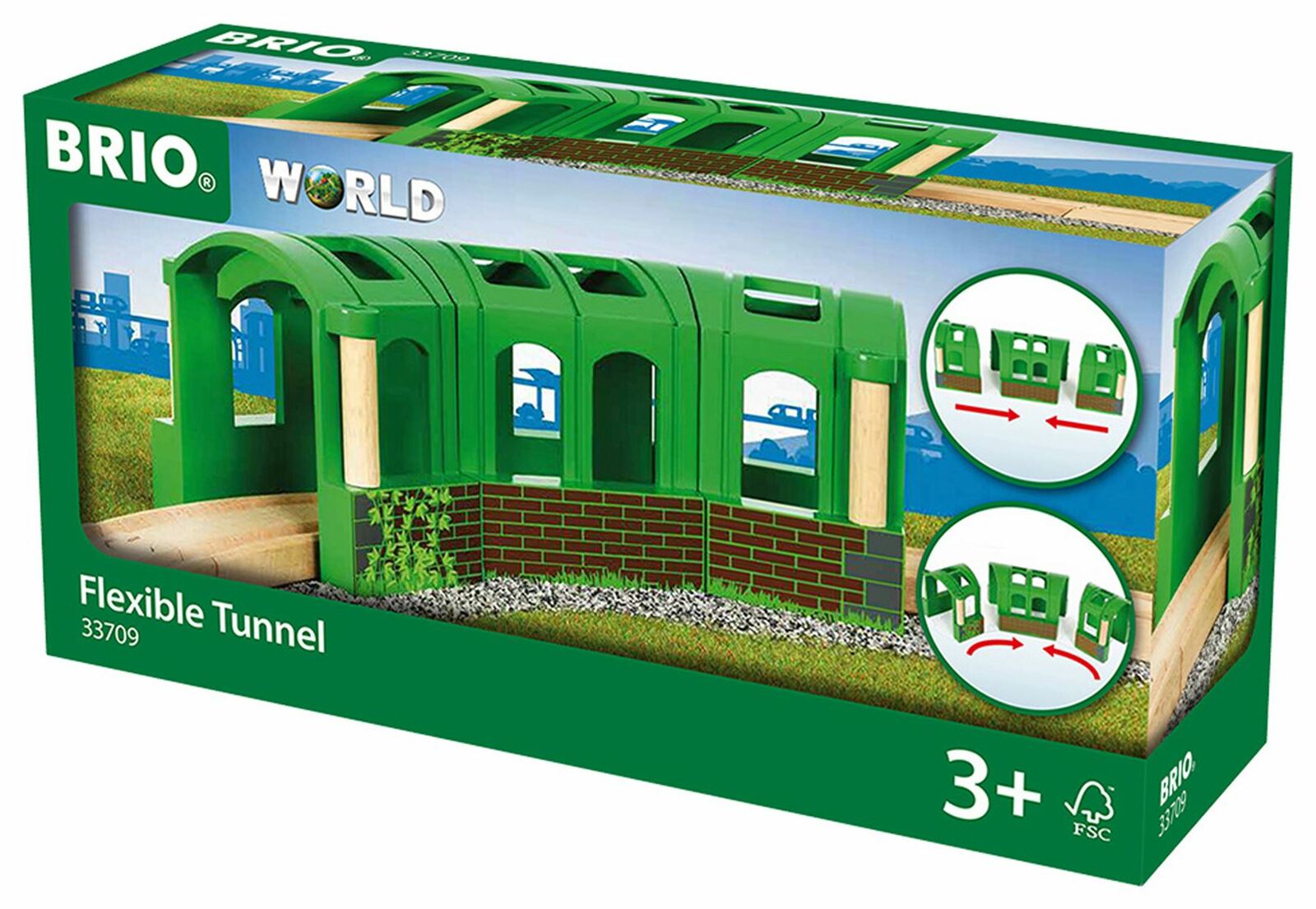BRIO World Tunnel - Flexible Tunnel