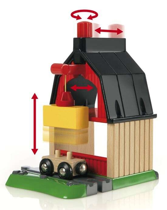 BRIO World Set - Farm Railway Set