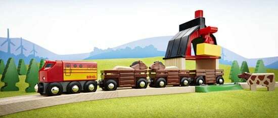 BRIO World Set - Farm Railway Set