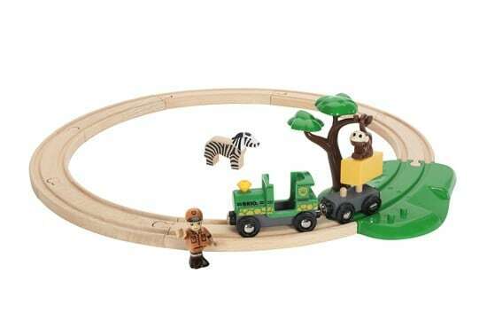 BRIO World Set - Safari Railway Set
