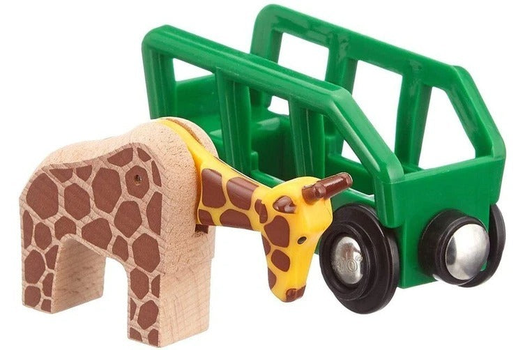 BRIO World Vehicle - Giraffe and Wagon