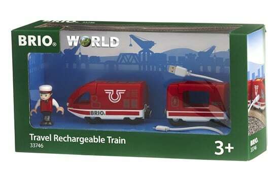 BRIO World Train - Travel Rechargeable Train
