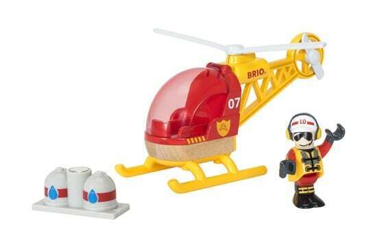 BRIO World Vehicle - Firefighter Helicopter
