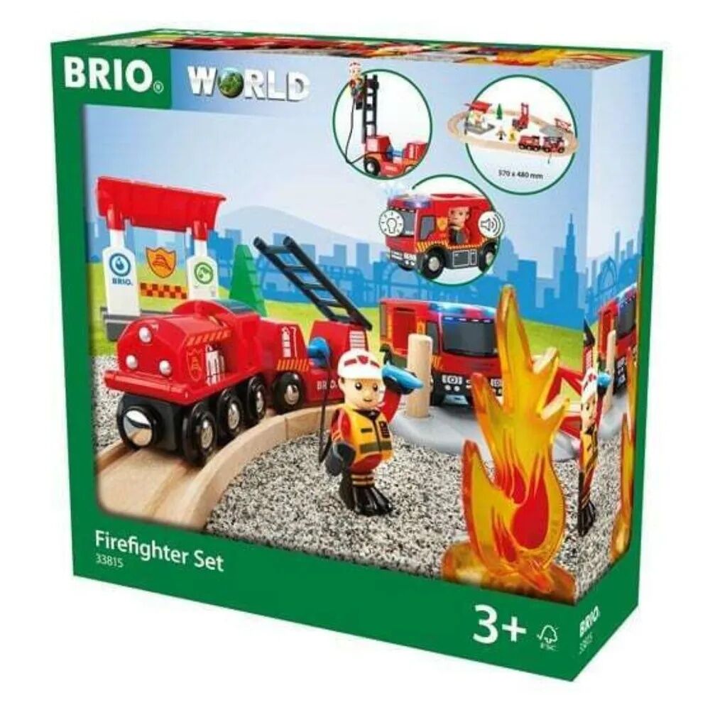 BRIO World Vehicle - Firefighter Set