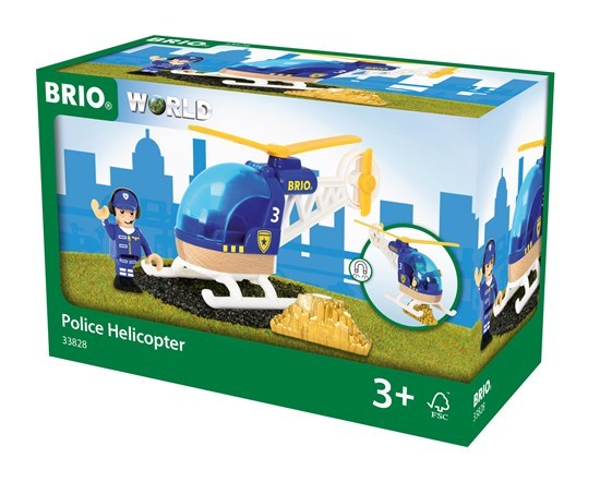 BRIO World Vehicle - Police Helicopter