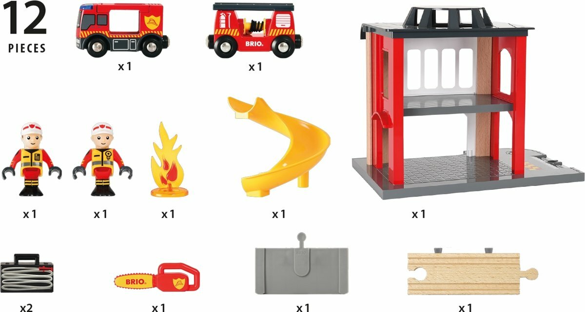 BRIO World Destination - Fire Station