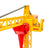 BRIO World Vehicle - Construction Crane with Lights