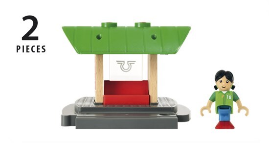 BRIO World Destination - Record & Play Train Platform