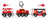 BRIO World Vehicle - Rescue Firefighting Train