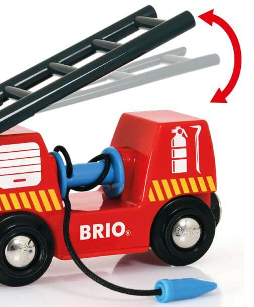 BRIO World Vehicle - Rescue Firefighting Train