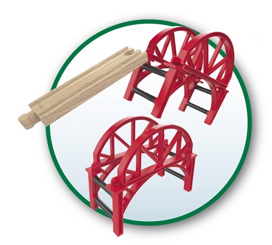BRIO World Sets - Lift and Load Warehouse Set