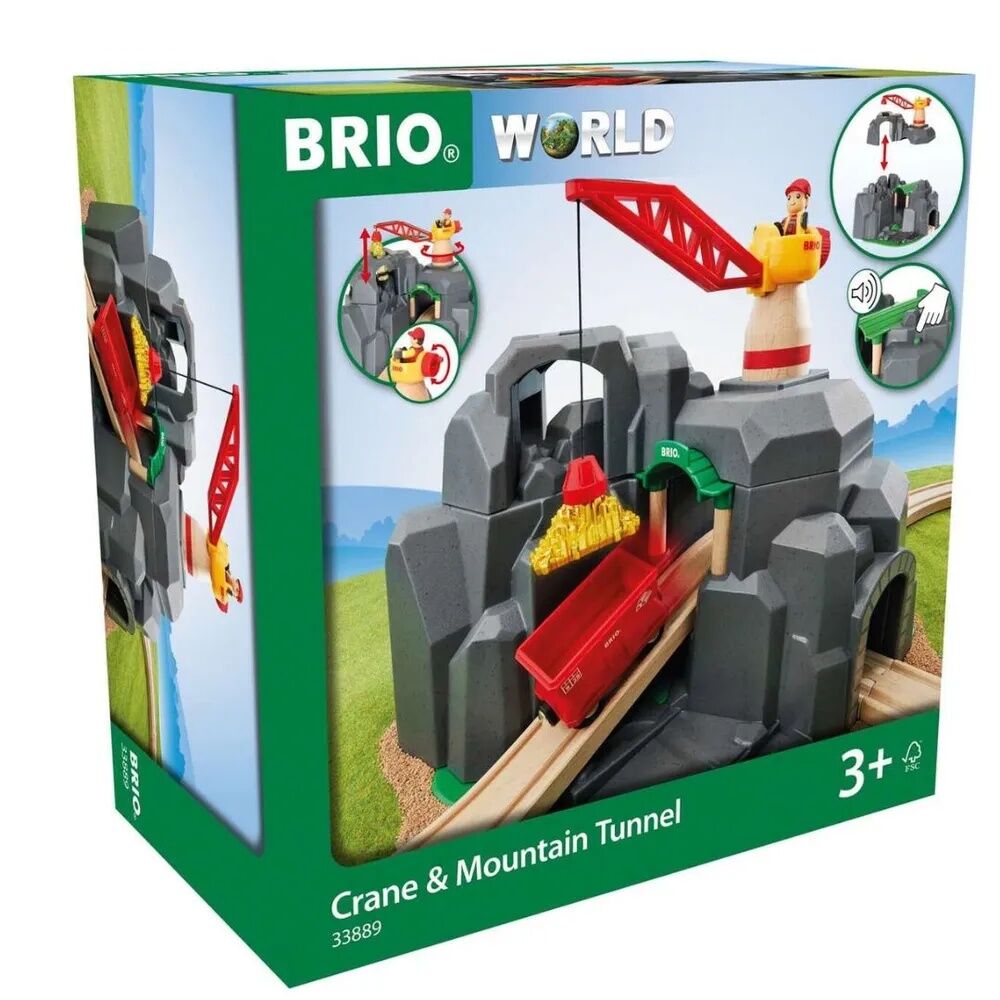 BRIO World Tunnel - Crane and Mountain Tunnel