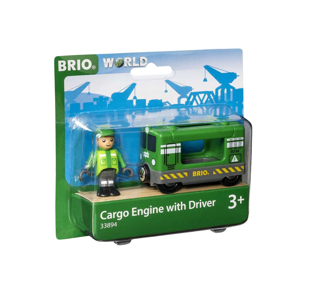 BRIO World Vehicle - Cargo Engine with Driver