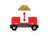 BRIO World Vehicle - Gold Load Cargo Wagon
