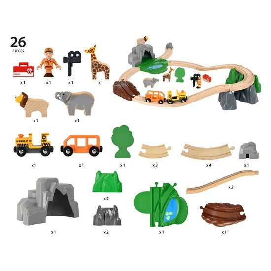 BRIO World Sets - Safari Adventure Set