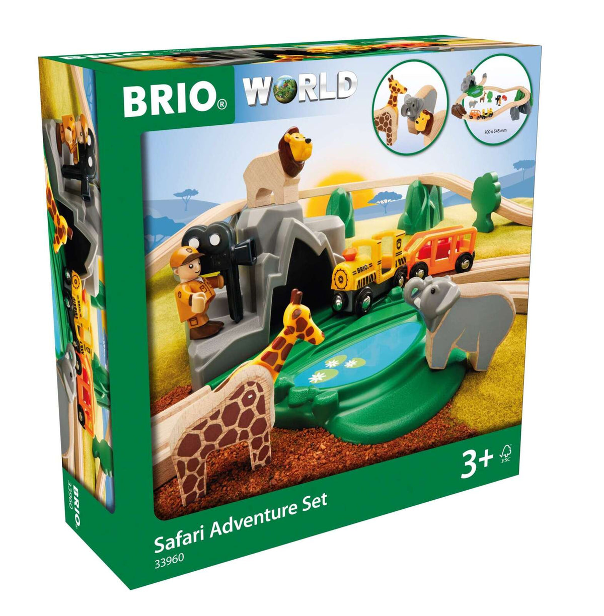 BRIO World Sets - Safari Adventure Set