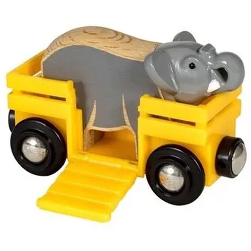 BRIO World Vehicle - Elephant and Wagon