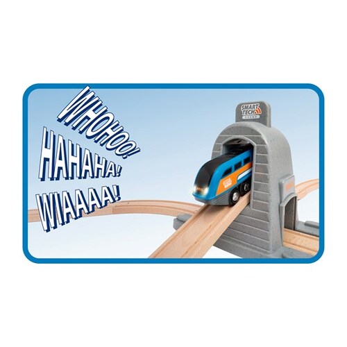 BRIO World Smart Tech - Sound Action Tunnel Travel Set