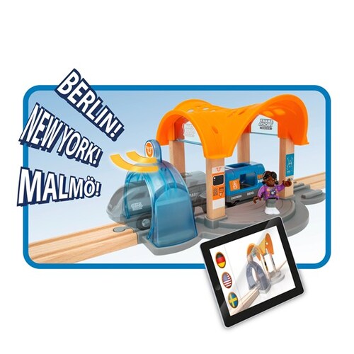 BRIO World Smart Tech - Sound Action Tunnel Station