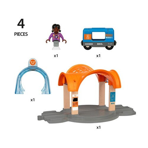 BRIO World Smart Tech - Sound Action Tunnel Station