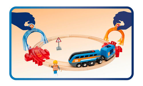 BRIO World Smart Tech - Sound Action Tunnel Circle Set