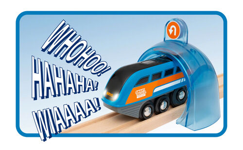 BRIO World Smart Tech - Sound Action Tunnel Circle Set