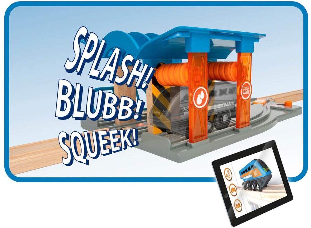BRIO World Smart Tech - Sound Train Service Station
