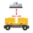 BRIO World Train - Three-Wagon Cargo Train