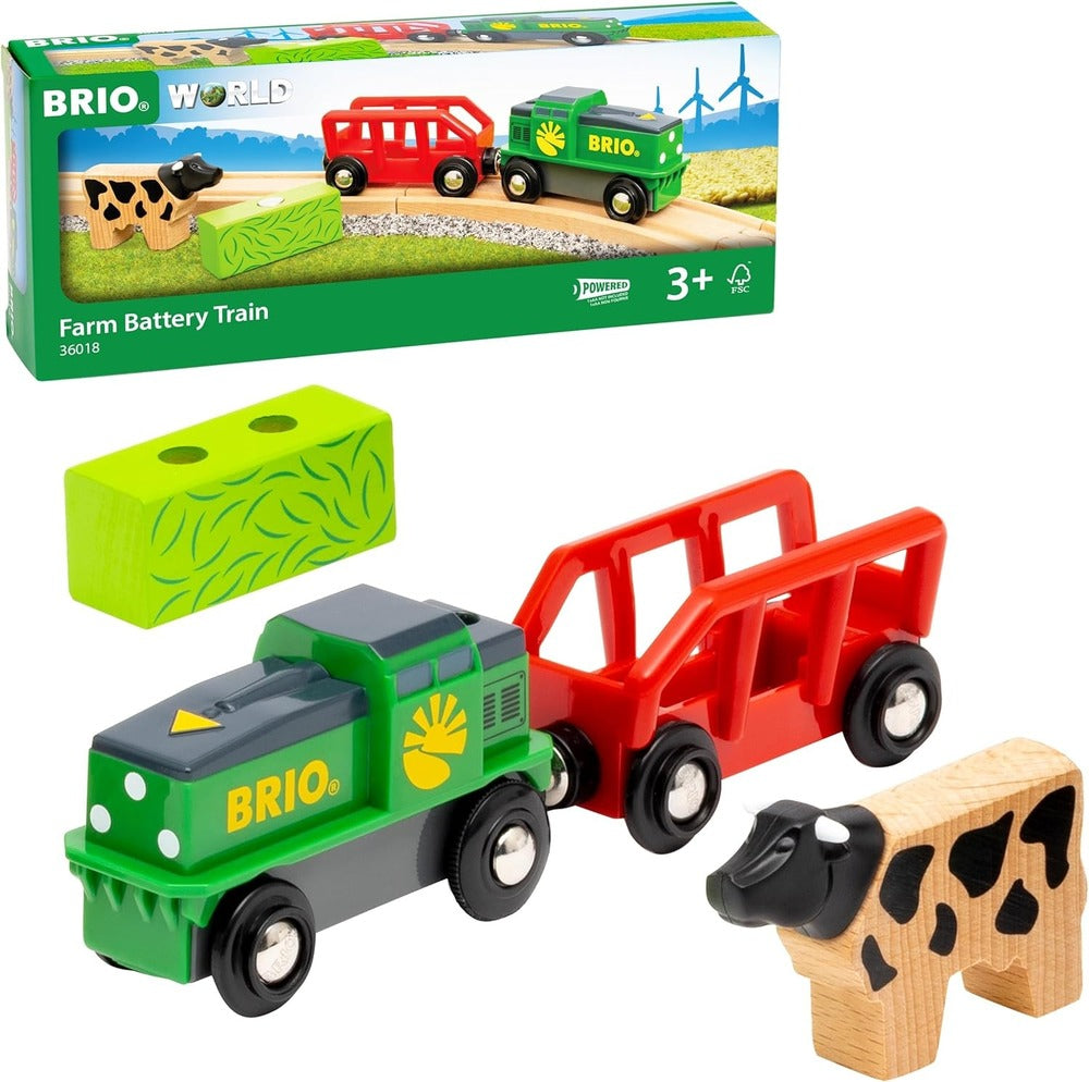 BRIO World - Farm Battery Train