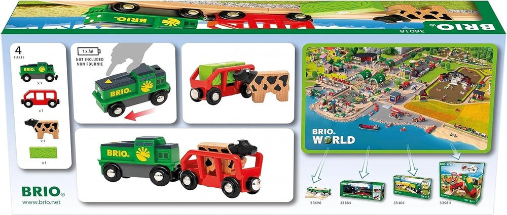 BRIO World - Farm Battery Train