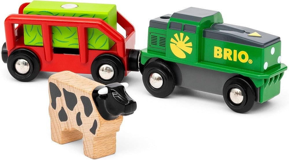 BRIO World - Farm Battery Train