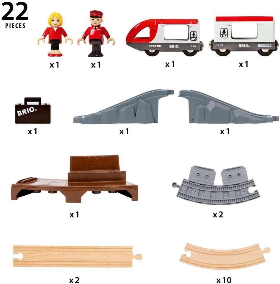 BRIO World - Starter Travel Train Set