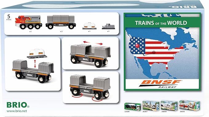 BRIO World - Trains of the World Santa Fe Train
