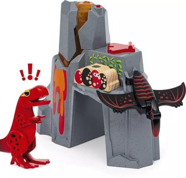 BRIO World - Dinosaur Erupting Volcano