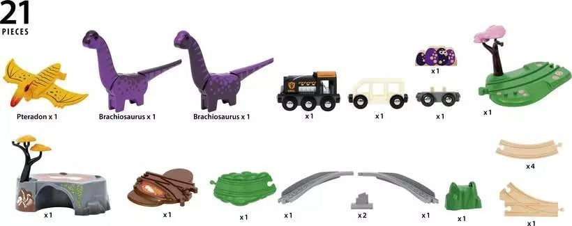 BRIO World - Dinosaur Adventure Set