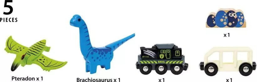 BRIO World - Dinosaur Battery Train