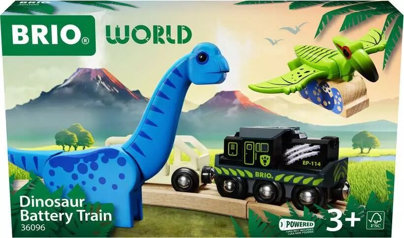 BRIO World - Dinosaur Battery Train