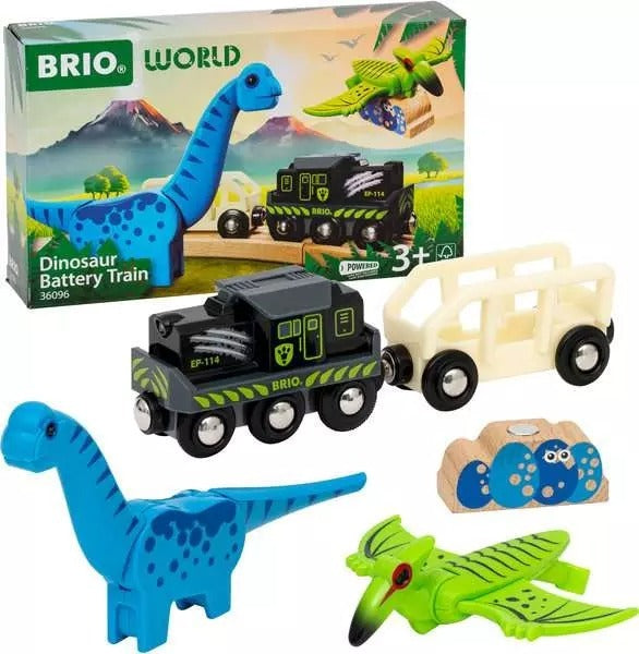 BRIO World - Dinosaur Battery Train