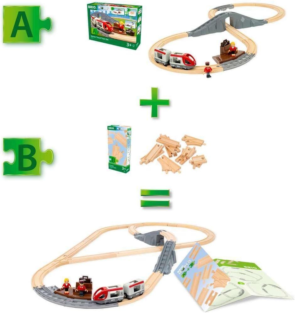 BRIO World - Starter Train Track Pack