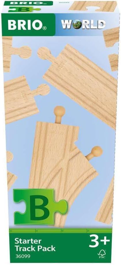 BRIO World - Starter Train Track Pack