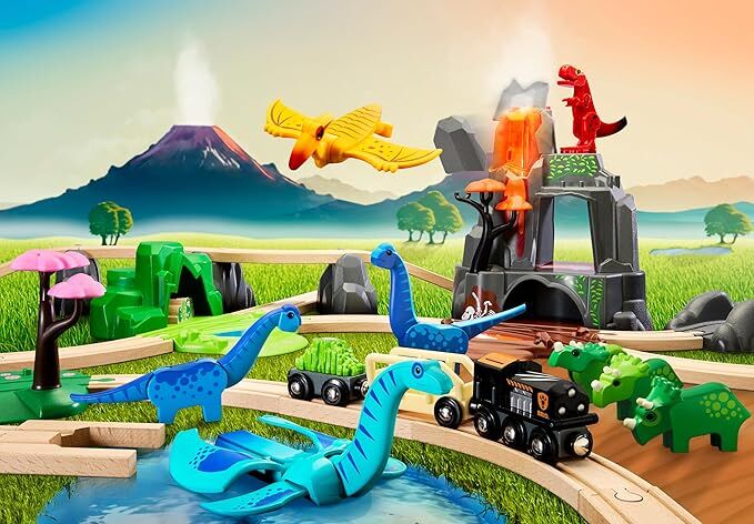 BRIO World - Dinosaur Deluxe Train Set