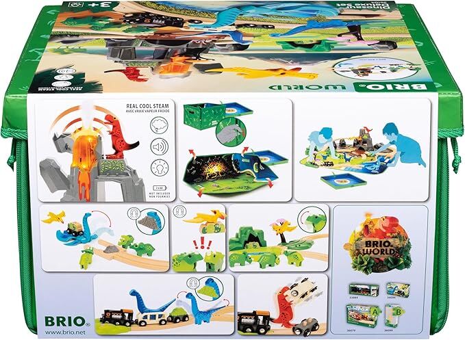 BRIO World - Dinosaur Deluxe Train Set