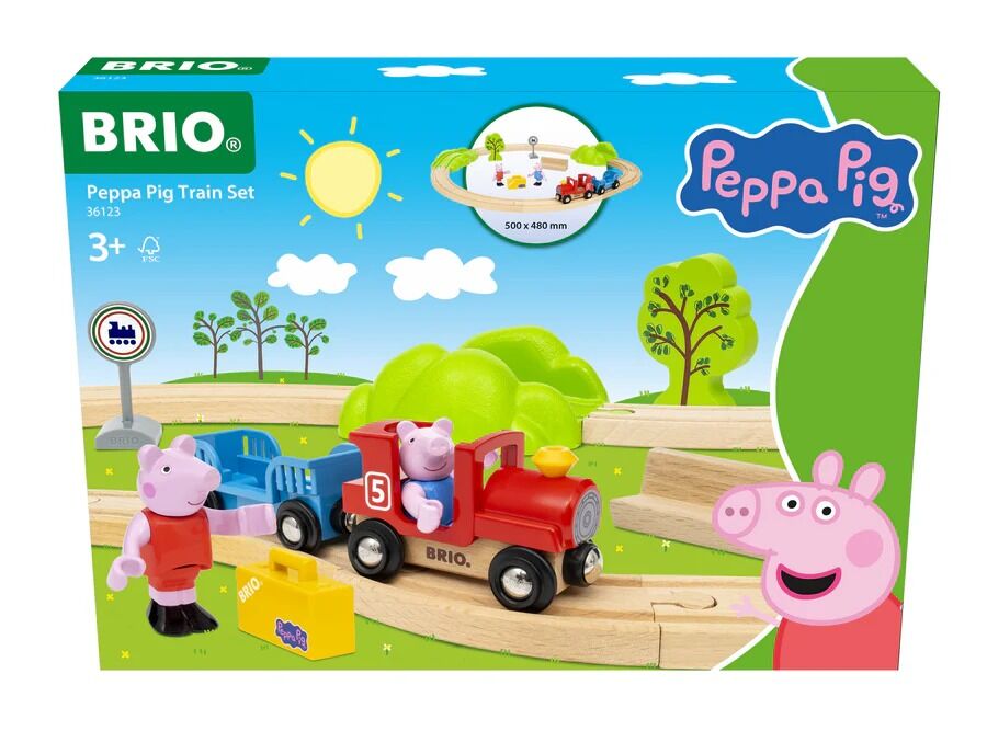 BRIO Peppa Pig - Train (18pc)